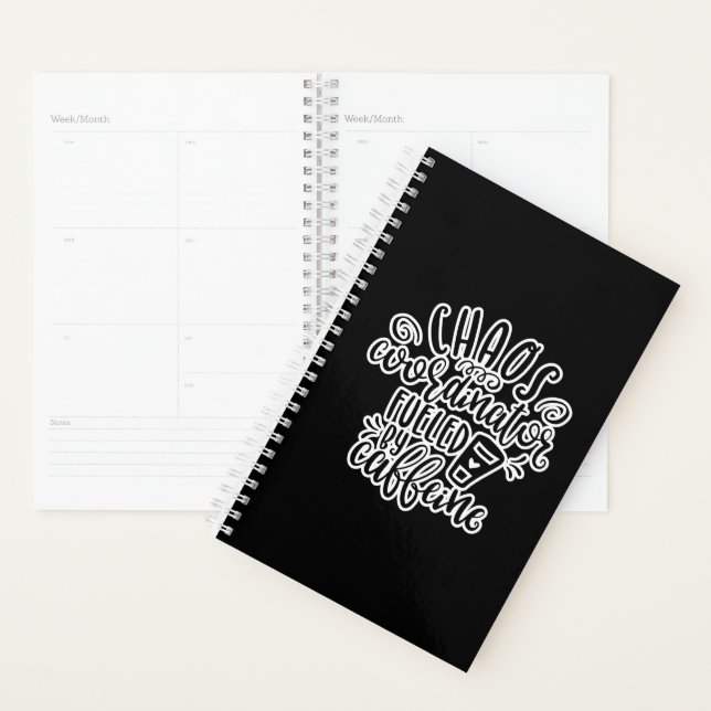 Chaos Coordinator Coffee Drinkers Planner (Display)