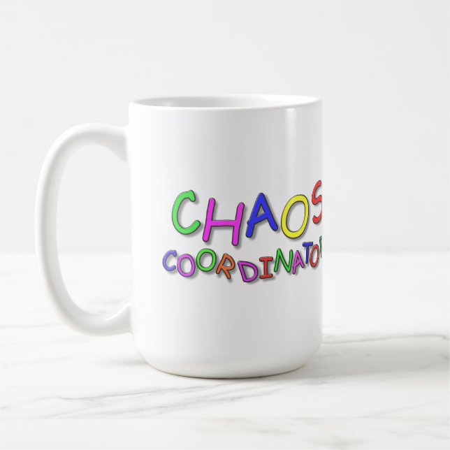 Chaos Coordinator Coffee Mug (Left)