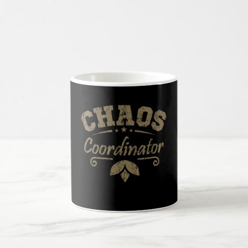 CHAOS COORDINATOR Employee Of The Month Homeschool Coffee Mug