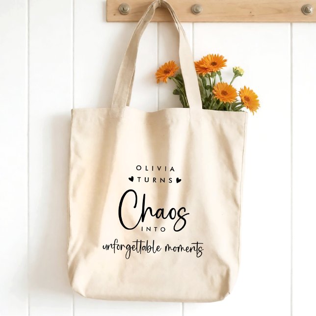 Chaos Coordinator Event Planner  Tote Bag (Creator Uploaded)