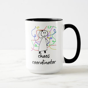 Chaos Coordinator, Funny, Coffee Mug