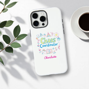 Chaos Coordinator Funny Gift For Mother's Day iPhone 16 Pro Max Case