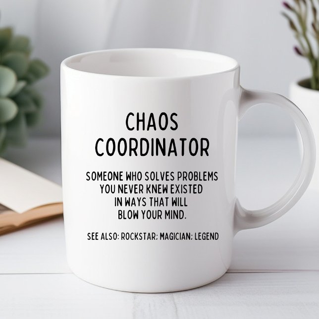 Chaos Coordinator Funny Office Mug (Creator Uploaded)