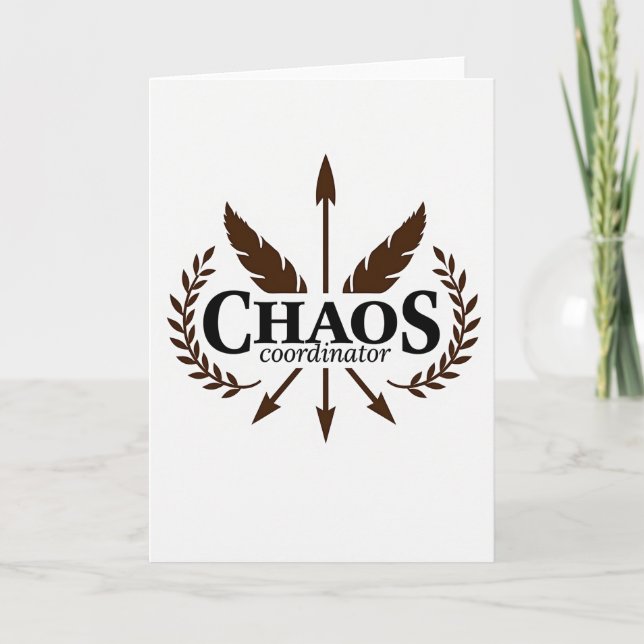 Chaos Coordinator Graphic Card (Front)