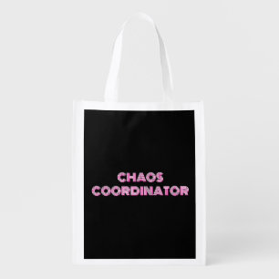 CHAOS COORDINATOR GROCERY BAG