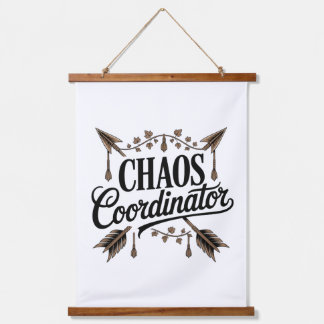 Chaos Coordinator Hanging Tapestry