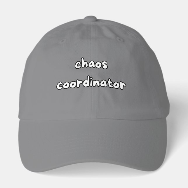chaos coordinator hat (Front)