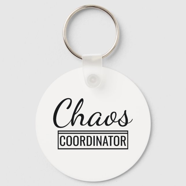 Chaos Coordinator Keychain (Front)