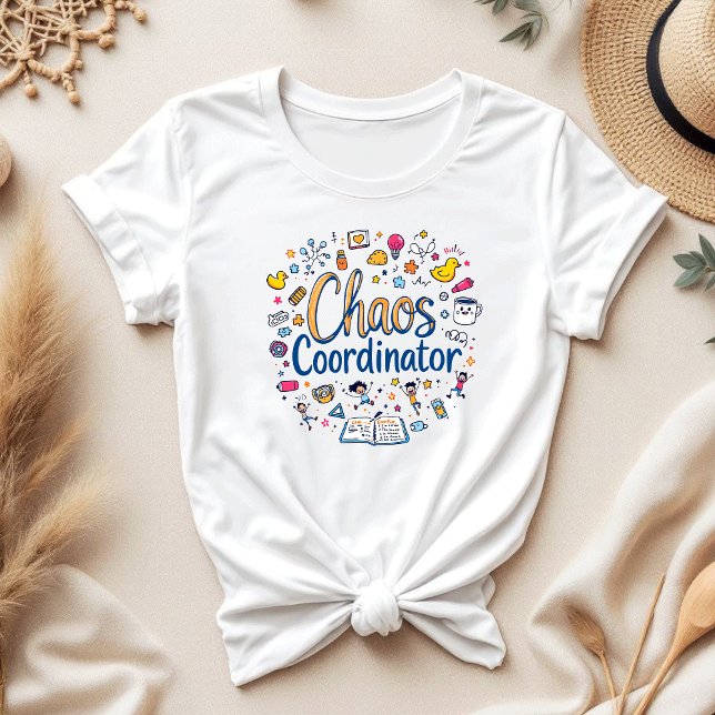 Chaos Coordinator | Mom Gift | Funny Mother's Day T-Shirt (Creator Uploaded)