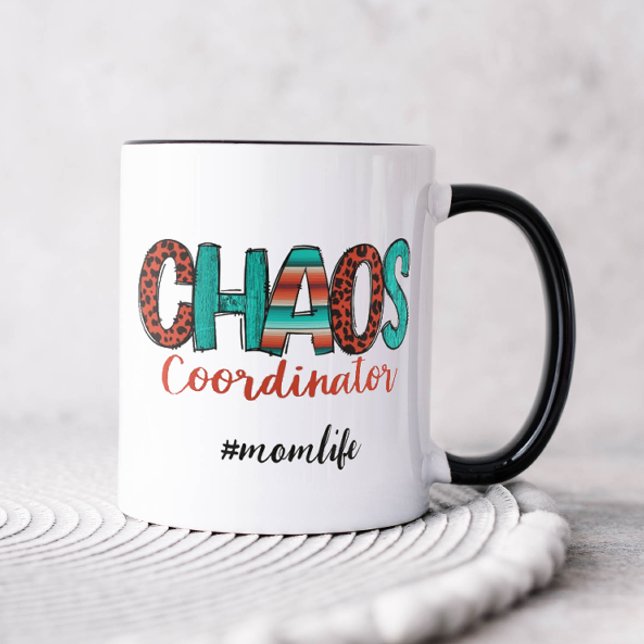 Chaos Coordinator Mom Mug (Chaos coordinator coffee mug for mom)