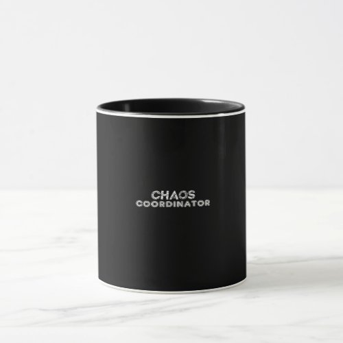 chaos coordinator mug