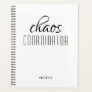 Chaos Coordinator Personalized Name Planner