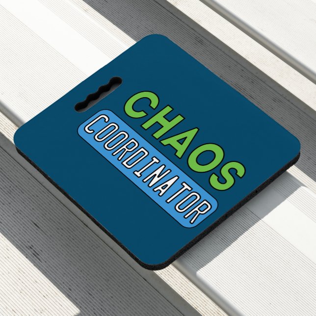 Chaos Coordinator Seat Cushion (In Situ)