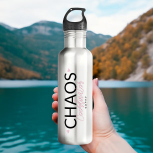 Chaos Coordinator Stainless Steel Water Bottle