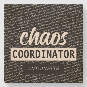 Chaos Coordinator Stone Coaster