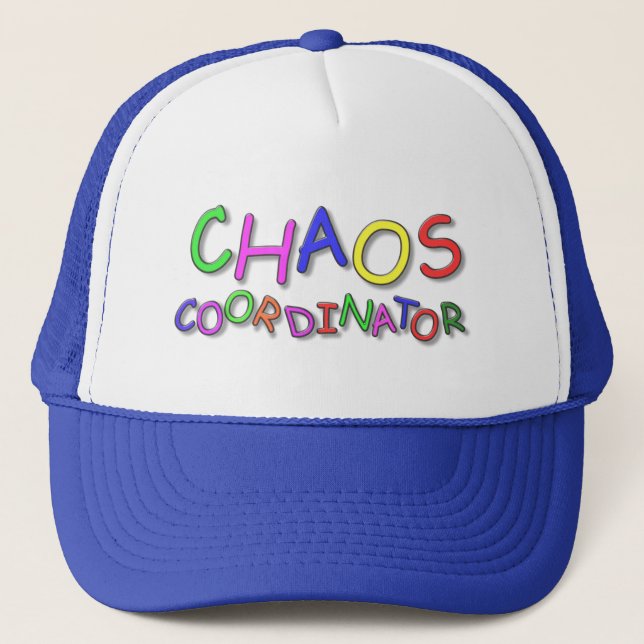 Chaos Coordinator Trucker Hat (Front)