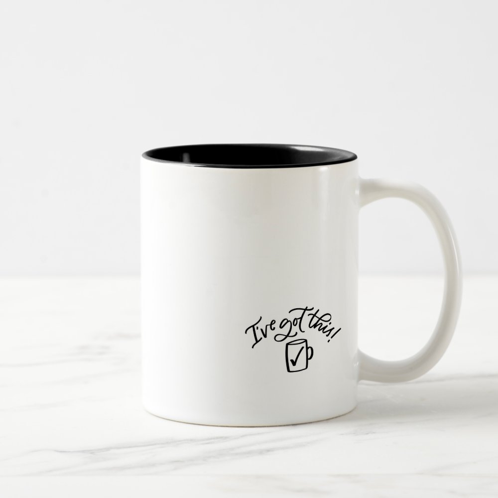 Discover Chaos Coordinator Two-Tone Coffee Mug