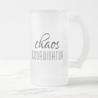 Chaos Coordinator Typographic Text