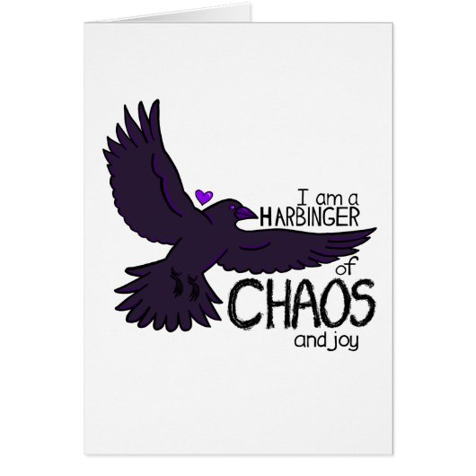 Chaos Crow Cards (Front)