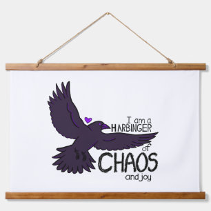 Chaos Crow Tapestry