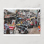Chaos in Delhi Postcard