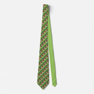 Chaos in nature neck tie