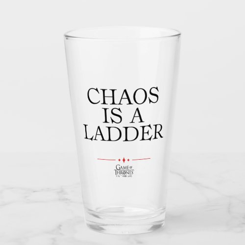 Chaos Is A Ladder Glass