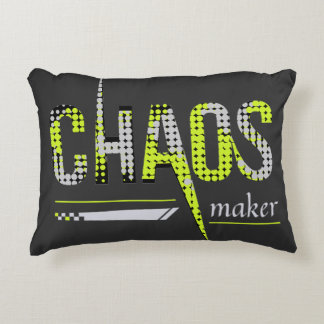 Chaos Maker Funny Accent Pillow