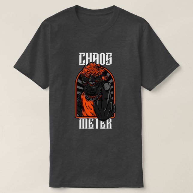 Chaos Meter T-Shirt (Design Front)