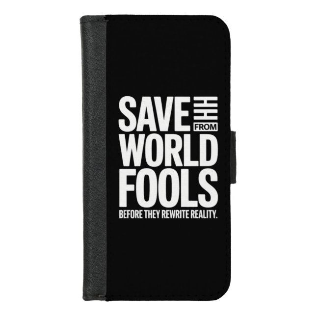 Chaos of Decision iPhone Wallet Case (Front)