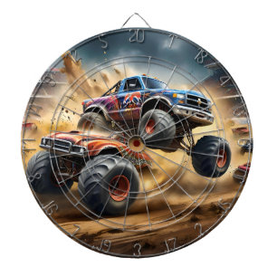 Chaos on Wheels: Monster Truck Smash Derby, Dart Board