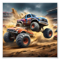 Chaos on Wheels: Monster Truck Smash Derby