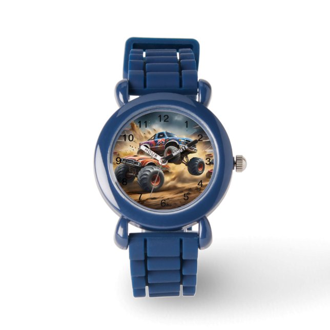 Chaos on Wheels: Monster Truck Smash Derby, Watch (Front)