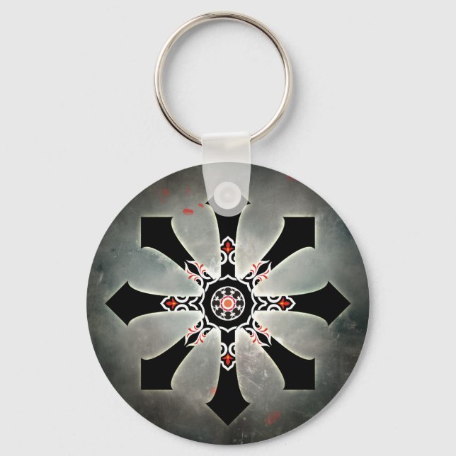Chaos Revisited keychain (Front)