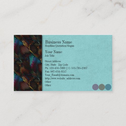 Chaos Spots Company/Business Card