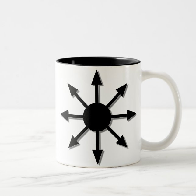 Chaos Star Two-Tone Coffee Mug (Right)