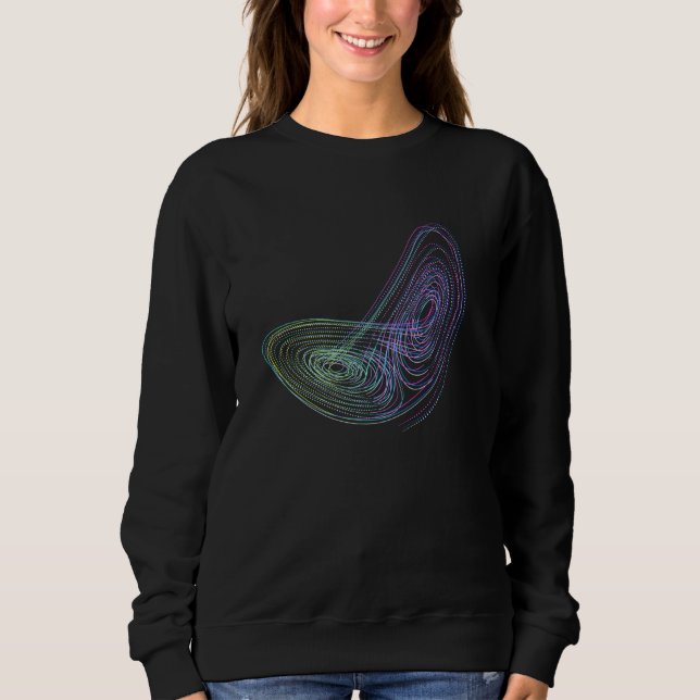 Chaos theory Lorenz attractor Sweatshirt (Front)
