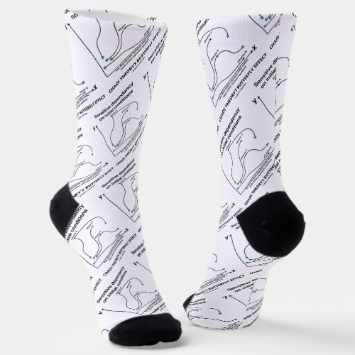 Chaos Theorys Butterfly Effect Sensitive Socks