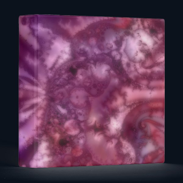 Chaos Tie-Dyed Binder