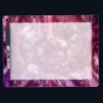 Chaos Tie-Dyed Dry Erase Board