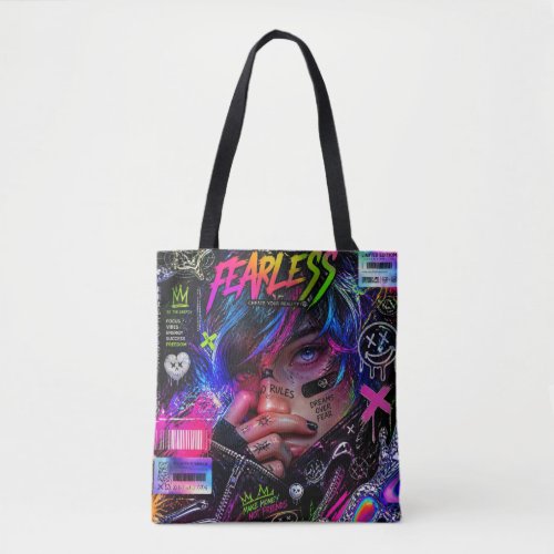 chaos tote bag