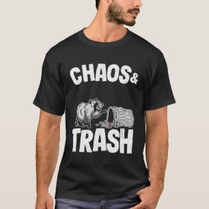 Chaos & Trash Garbage Panda Funny Raccoon 8 T-Shirt
