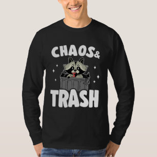 Chaos & Trash Garbage Panda Raccoon  6 T-Shirt