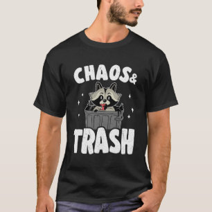 Chaos & Trash Garbage Panda Raccoon T-Shirt