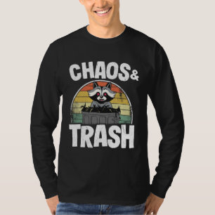 Chaos & Trash Garbage Panda Raccoon T-Shirt