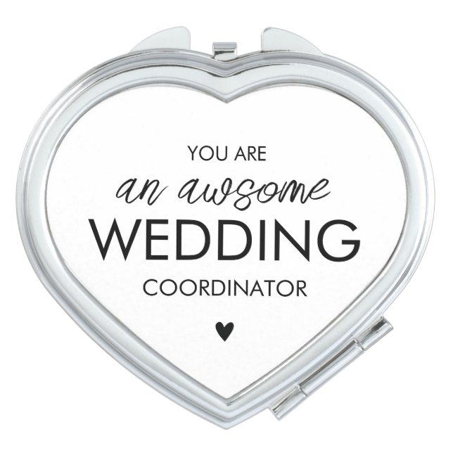 Chaos Wedding Coordinator Compact Mirror (Front)
