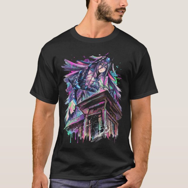 Chaos Zero Nightmare Narja Mental Connection Wyrm  T-Shirt (Front)