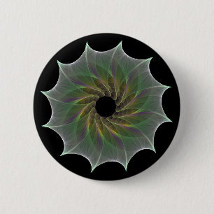 chaotic attraction pinback button