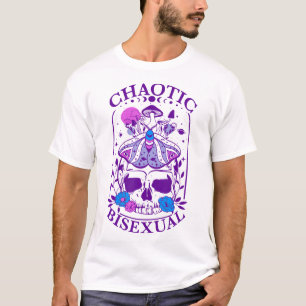 Chaotic Bisexual Bi Bisexual Pride T-Shirt