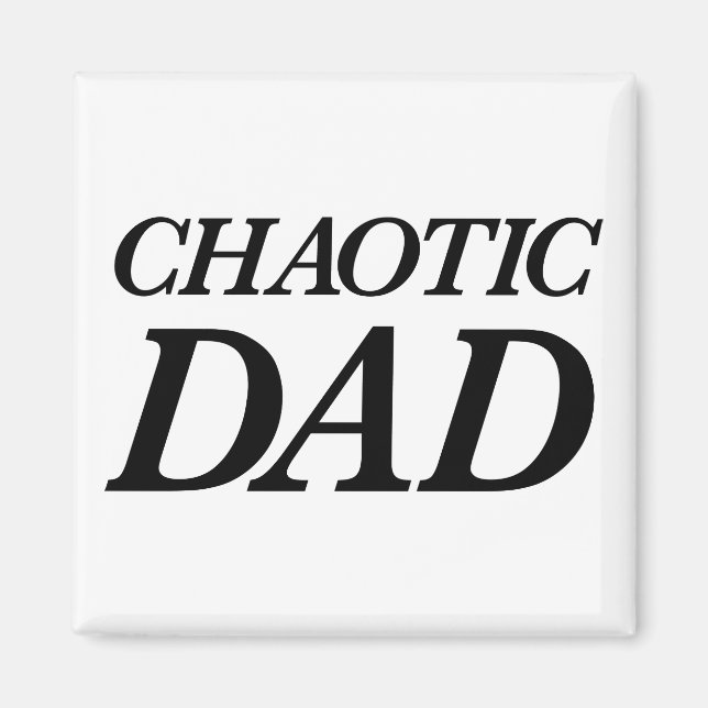 Chaotic Dad Quest Quest alignment Magnet (Front)